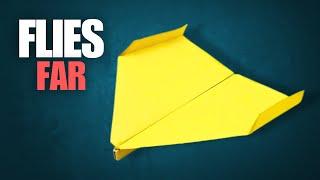 How to Make the World Record Paper Airplane For Distance - WORLD RECORD PAPER PLANE