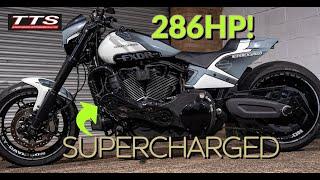 Fastest Harley-Davidson? TTS Supercharged FXDR with 286hp!!