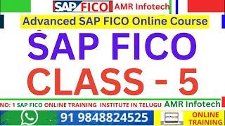 SAP FICO CLASS - 5 - SAP FICO Course in Telugu - SAP Tutorial For Beginners in Telugu