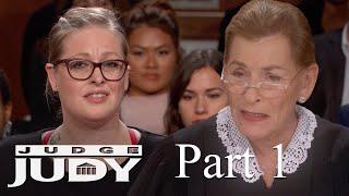 Judge Judy Gets Tough on Defendant | Part 1