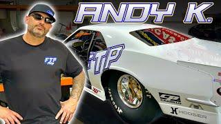 FTP Pro Mod Driver, Andy K and his Supercharged 1968 Camaro