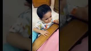 baby watching his father #kids #kidsvideo #shortsvideo #supersis #nooreharam