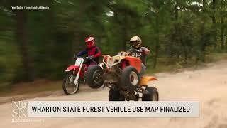 State finalizes vehicle access map for Wharton State Forest