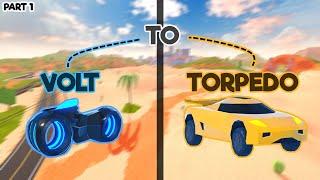 Volt To Torpedo in Roblox Jailbreak Trading! Part 1🫢 #roblox #jailbreak