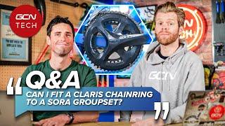 Chainring Confusion, Internal Tubeless Tyre Patch Up & Bent Sprockets | GCN Tech Clinic