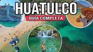 🟢 HUATULCO GUIA COMPLETA ▶︎ PLAYAS IMPERDIBLES, CASCADAS mágicas, bahías, hospedaje y más.