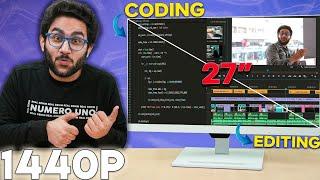 27 Inch 1440P Monitor For Coders & Editors | BenQ GW2790QT