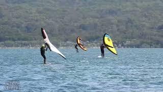 Wallagoot Lake NSW LT Windsurfing Wingfoiling