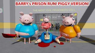 PEPPA PIG BARRY'S PRISON RUN! #roblox #scaryobby