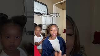 TELLING A LIE TO SEE IF MY TODDLER WOULD GO WITH IT  #girlmom #funny #familyrelationship