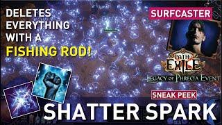 Shatter SPARK Surfcaster is INSANE with this GODLY weapon called Fishing ROD | Phrecia event 3.25