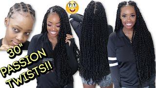 NEW! 30" TIANA PASSION TWISTS! MODIFIED ILLUSION CROCHET BRAID PATTERN  | MARY K. BELLA | TOYOTRESS