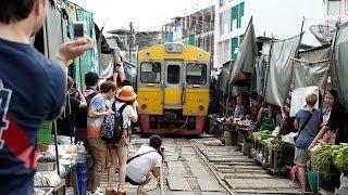 Maeklong Railway Market | Bangkok Thailand