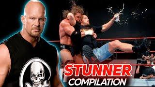 WWE Stone Cold Steve Austin Stunner Compilation of All Time