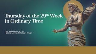 NSSH Daily Mass (Thursday, October 24, 2024)