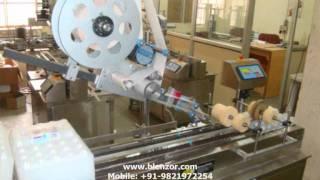 egg tray labeling machine.wmv