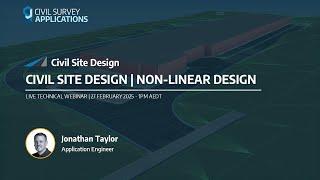 Webinar | Civil Site Design - Non-Linear Design