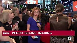 Reddit begins trading as 'RDDT'