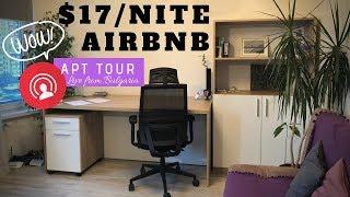 Tour of my $17/night Airbnb in Sofia, Bulgaria (Coffee w/Kristin Day 5)