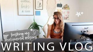 Finishing Developmental Revisions on Two Books | Romance Writer Vlog | Natalia Leigh