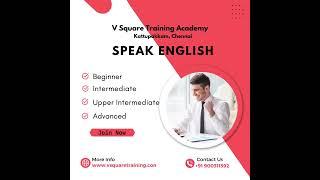 Speak English - V Square Training Academy