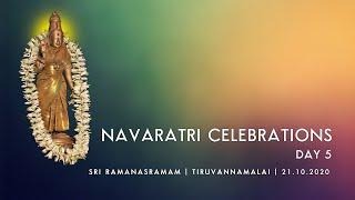 Navaratri Celebrations - Sri Ramanasramam - 2020 Day 5