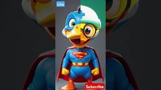 Dokter bebek berubah jd super hero || #superhero #mervel #duck #superman