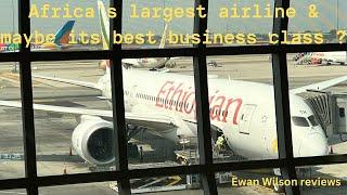 Lets fly Africa's largest airline @ewanwilson2315 reviews Ethiopian Airlines in business class.