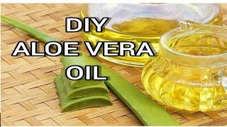 Do it Yourself DIY Aloe Vera Oil/ Urshaircare