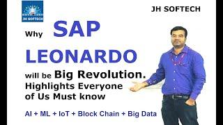 SAP Leonardo - AI,Big Data, Block Chain, Machine Learning, IoT