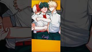 The best trio️#anime #mha #bnha #myheroacademia #deku #bakugou #todoroki #fyp #memes #edit #shorts