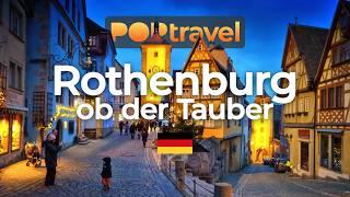 ROTHENBURG ob der Tauber, Germany  - 4K HDR with captions