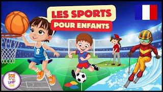 LES SPORTS POUR ENFANTS | Vocabulaire pour enfants en français - Jeux Olympiques