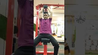 Grow your tricep fast || With both hand tricep extensions || 20kg dumbbell || Rohit tech fitness 