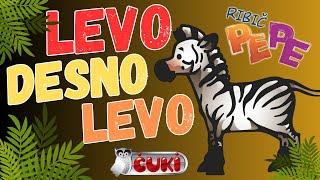 Čuki in Ribič Pepe - ZEBRA - LEVO, DESNO, LEVO