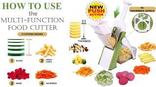 How to Use the Multi-Function Food Cutter to Prep Your Vegetables Quickly & Safely