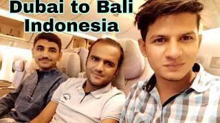 8 hours Long Flight | Dubai to Indonesia | Emirates Flight Review | Bali Ep 2 | Talha Arain