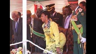 How Mnangagwa dances to  Mdara Vachauya - Grace illustrates.