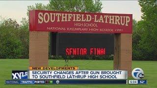 Changes promised after student caught with gun at Southfield Lathrup High School