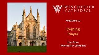 11-28-24 Evening Prayer live from Winchester Cathedral.  