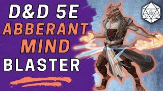 The Psionic Blaster! Getting Big Damage from the Aberrant Mind Sorcerer | D&D 5e Character Build