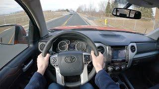 2015 Toyota Tundra TRD Pro Supercharged - POV Test Drive (Binaural Audio)