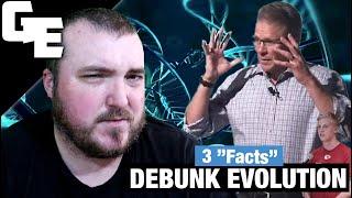 Frank Turek's 3 Facts That Disprove Evolution Debunked