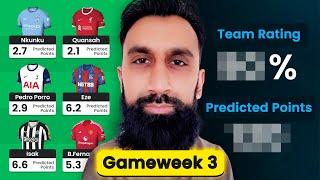 FPL GW3 TEAM IN CRISIS! | FPL Salah's Team Reveal | Gameweek 3 Tips & Advice | FPL 24/25