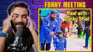 Indian Reaction On Baba Che Meet With Ducky Bhai