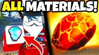 How To OBTAIN ALL CRAFTING MATERIALS In FISCH Roblox!