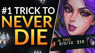 1 CHALLENGER TRICK to NEVER DIE: Pro Ranked Tips for PERFECT MAP CONTROL | LoL ADC Guide