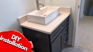 How to Install a Vessel Sink | Step by step Instructions