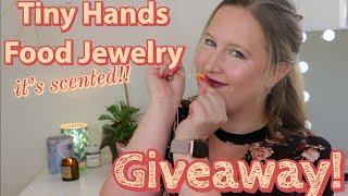 Scented Jewelry!? | Tiny Hands Food Jewelry Unboxing and Giveaway!