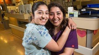 CHEO nurse and her daughter